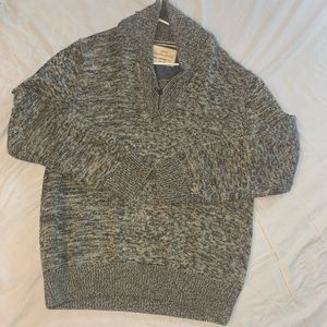 Mens M fishermen collar sweater